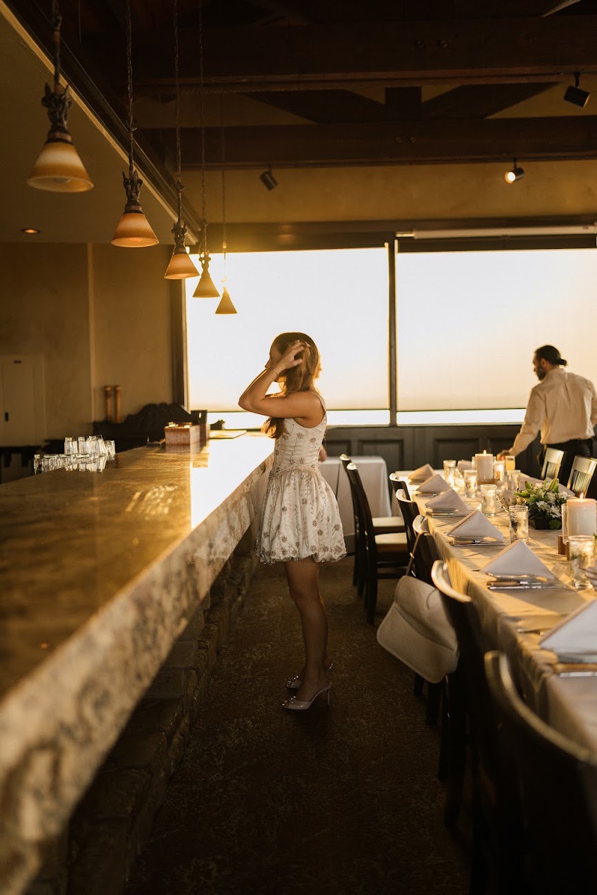 Styled dinner event